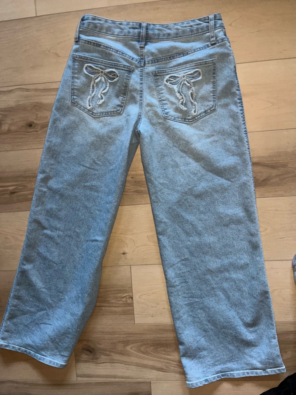 Vanilla Star Light Blue Wide Leg Women's Jeans